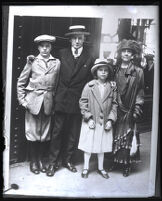 Vice president Charles G. Dawes and family, Los Angeles, circa 1924