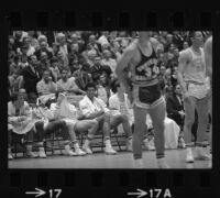 Lew Alcindor, after UCLA basketball defeats USC to end perfect season