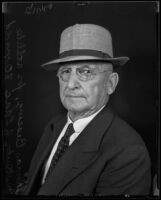 Thomas Bessing, instructor at Los Angeles Athletic Club, Los Angeles, 1935