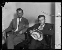 Suspected arsonists Fred Kaplan and Harry Meyers, Los Angeles, 1926