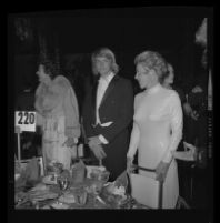 Norman B. Chandler with mother Marilyn Brant at Las Madrinas Ball, 1973