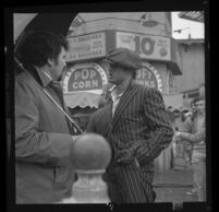 Robert Redford advocating against the demolition of Santa Monica Pier while filming "The Sting" on the pier. B. 1973