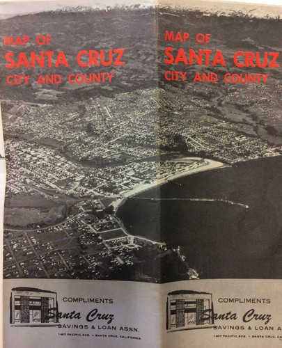Map of Santa Cruz City and County