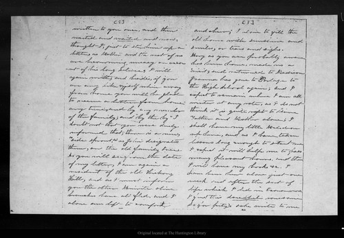 Letter from Sarah [Muir Galloway] to Dan[iel H. Muir], 1870 Sep 4