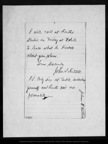 Letter from John S. Hittell to John Muir, 1893 Apr 19