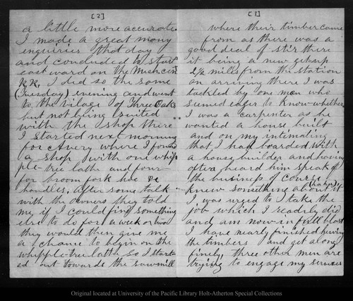 Letter from Daniel H. Muir to John Muir, 1866 Aug 3