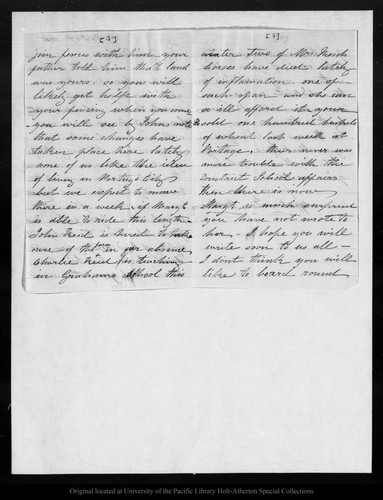 Letter from Ann Gilrye Muir to David Muir, 1861 Dec 1
