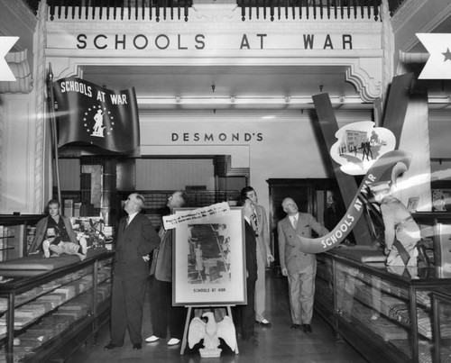 Desmond's Clothing Store display