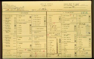 WPA household census for 1113 W 40TH PLACE, Los Angeles County