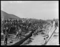 WPA project on La Brea, circa 1936