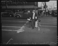 Street scene in Little Tokyo, Los Angeles, 1941