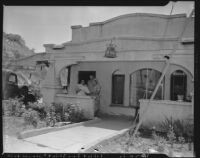 Home in Chavez Ravine, Los Angeles, 1953