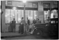 Entrance to a local casino, Los Angeles, 1937