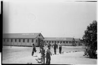 Boys taking part in a free summer camp organized by Los Angeles Sheriff Eugene Biscailuz. Circa July 1937