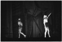 Ballet dancers on stage in the Ballet Russe de Monte Carlo performance of "Ghost Town," Los Angeles, 1940