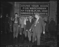 Japanese, German, and Italian detainees, California, 1941