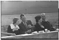 Spectators at a game between the Santa Clara Broncos and the Loyola Lions, 1937