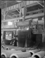 Machinery in a Columbia Steel Company plant, Torrance