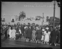Corpus Christi Festival at Plaza Church, Los Angeles, 1942