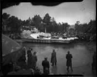 "Little America" float in the Toutnament of Roses Parade, Pasadena, 1934