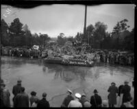 "Bride of the Sea" float in the Tournament of Roses Parade, Pasadena, 1934