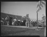 Cinco de Mayo entertainers at the Los Angeles Coliseum