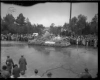 "Neptune's Chariot" float in the Tournament of Roses Parade, Pasadena, 1934