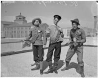 UCLA members of the "Veterans of Future Wars," a satirical college group begun at Princeton. April 7, 1936