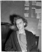 Betty Hardaker after her conviction for the murder of her daughter, Los Angeles, 1940