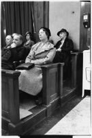 Jury for the trial of accused murderer Paul A. Wright, Los Angeles, 1938