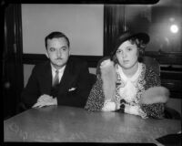 Ada Williams Ince, young actress, divorces William T. Ince, son of producer Thomas H. Ince. April 13, 1934