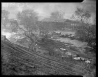 Fire in Malibu, 1936