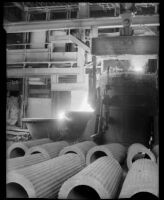 Machinery in a Columbia Steel Company plant, Torrance