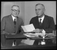 John D. Kennedy appears with Judge Richardson in relation to the battery of Arthur C. Burch