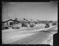 Japanese homes on Terminal Island (Calif.)