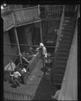 Wartime housing in Little Tokyo's Bronzeville, Los Angeles, 1943