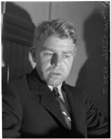 Accused murderer Fred Stettler in Los Angeles, 1936