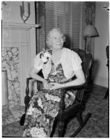 Mrs. Albert Sydney Brown, prominent clubwoman, Los Angeles 1930s and 40s