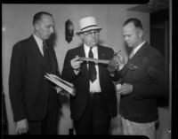 Axe used by Louis R. Payne in the murders of Carrie L. and Robert Payne, circa June 4, 1934