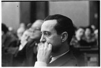 Accused murderer Paul A. Wright in court, Los Angeles, 1938