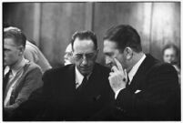 Capt. Leopold McLagle, American Jiu-Jitsu instructor and actor, in court, November 18, 1937