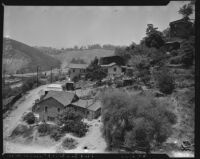 Hillside view of Chavez Ravine