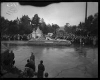 Lost City of Atlantis float in the Tournament of Roses Parade, Pasadena, 1934