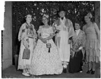 Clubwomen at a picnic meeting of county women's club presidents and chairmen, Los Angeles, July 10, 1939