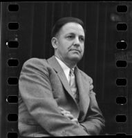 Wayne Fisher, foreman of the 1934 Los Angeles County Grand Jury