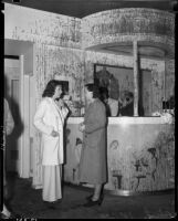 Damage done to the Westmore Make-up Studio during strike, Los Angeles, 1937