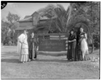 Dedication of Casa Figueroa as a historic landmark, Los Angeles, 1934