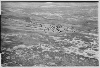 Aerial view from Tupolev ANT-25 airplane flown from Moscow to San Jacinto, CA, breaking the world long-distance flight record. July 14, 1937