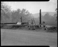 Fire in Malibu, 1936