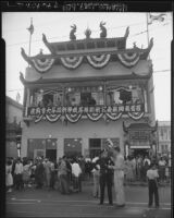 Four Families Association building in Chinatown, Los Angeles (Calif.)